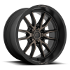 D762 CLASH 6 MATTE BLACK DARK