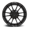 D760 CLASH 17X9 BLACK GLOSSY 6X5.5