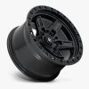 D697 KICKER MATTE BLACK 17X9 | 5X5