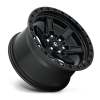 D697 KICKER MATTE BLACK 17X9 | 6X5.5