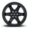 D697 KICKER MATTE BLACK 17X9 | 6X5.5