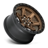 D699 KICKER MATTE BRONZE 17X9 | 6X5.5